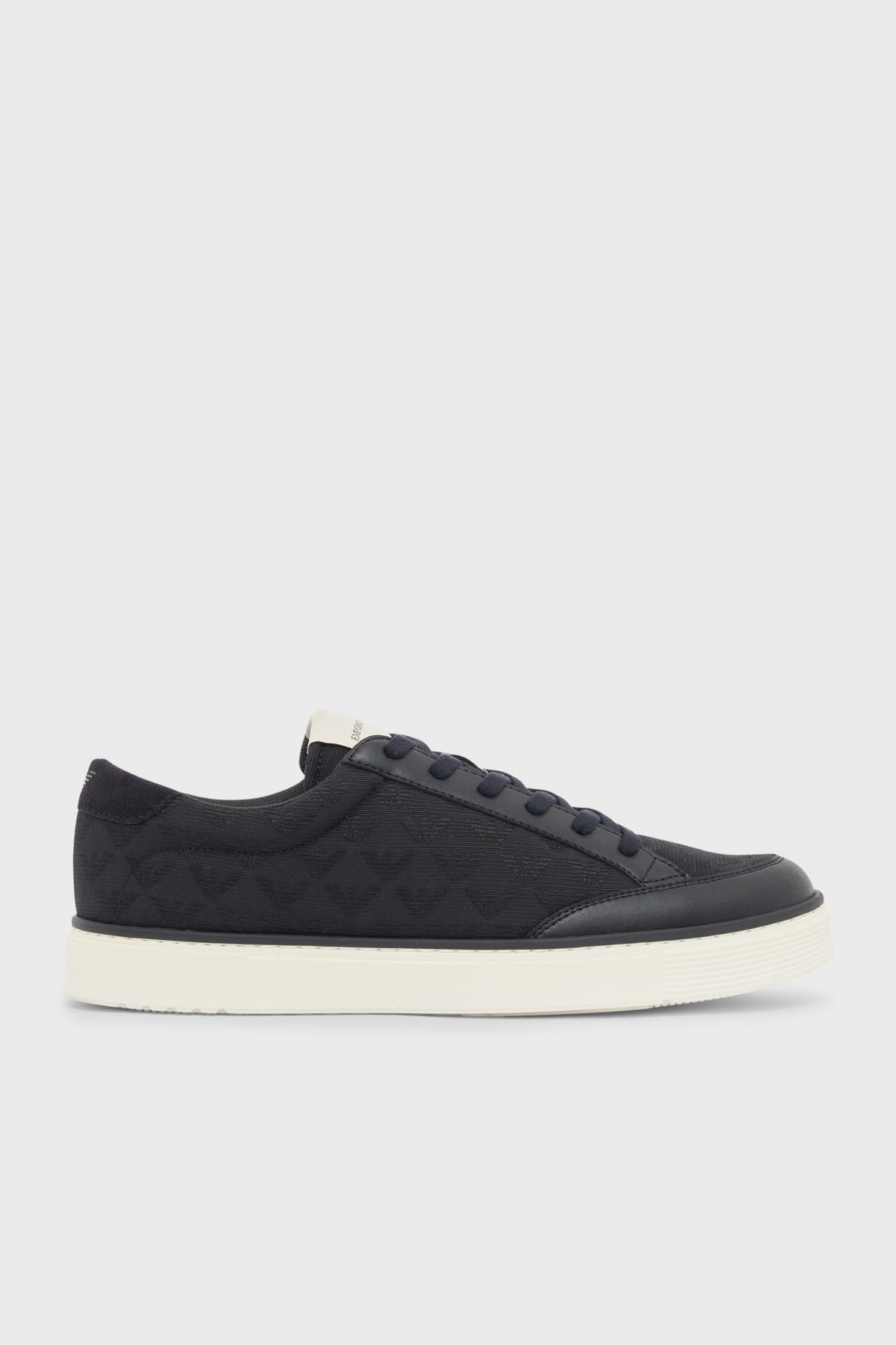 Emporio Armani Logolu Sneaker Erkek Ayakkabı EM004782 AF23199 MB483 LACİVERT