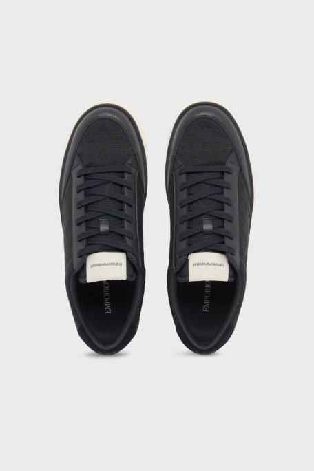 Emporio Armani Logolu Sneaker Erkek Ayakkabı EM004782 AF23199