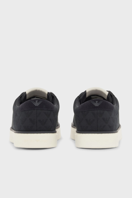 Emporio Armani Logolu Sneaker Erkek Ayakkabı EM004782 AF23199