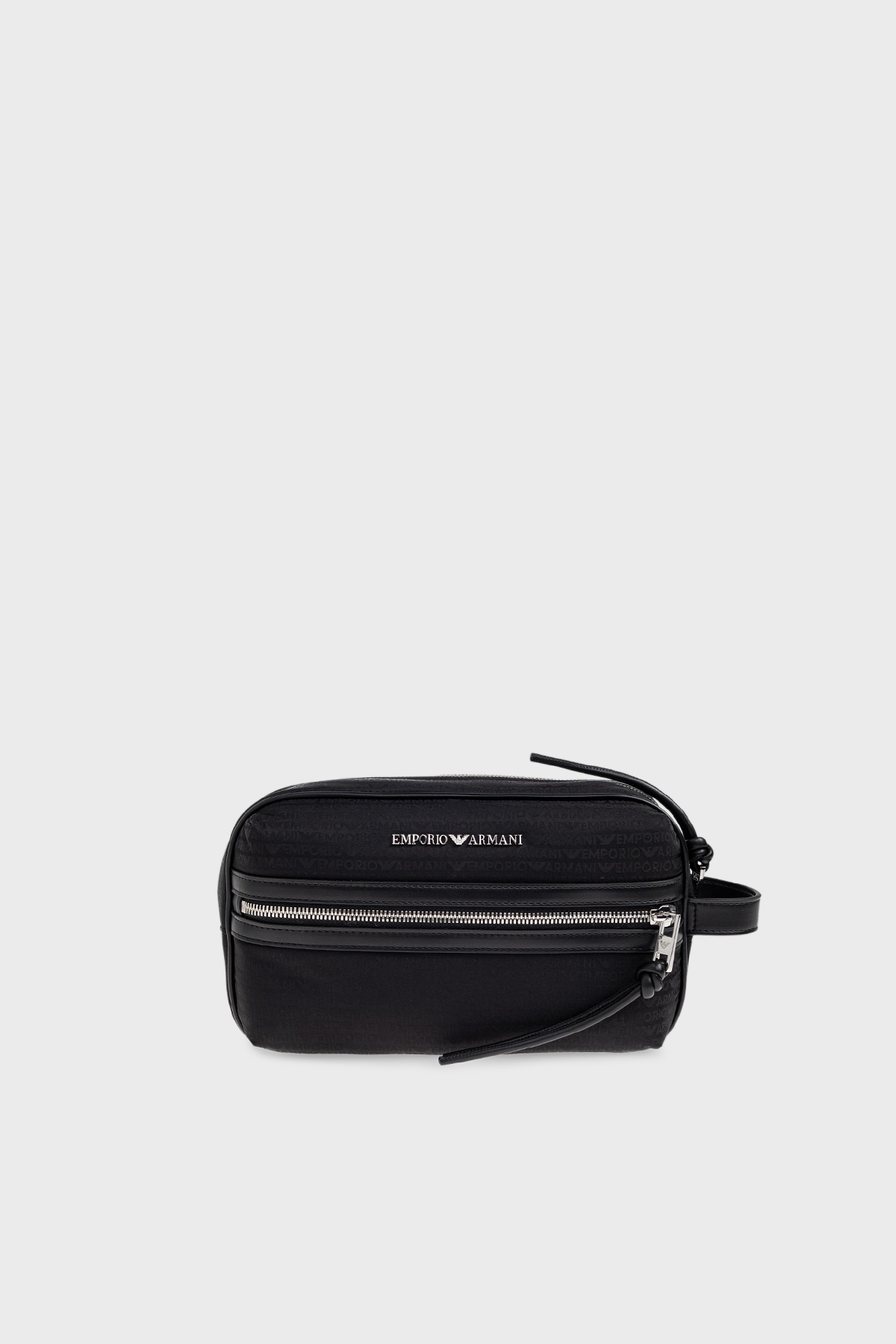 Emporio Armani Logolu Tutma Saplı Erkek Çanta EM005401 AF14637 UC001 SİYAH