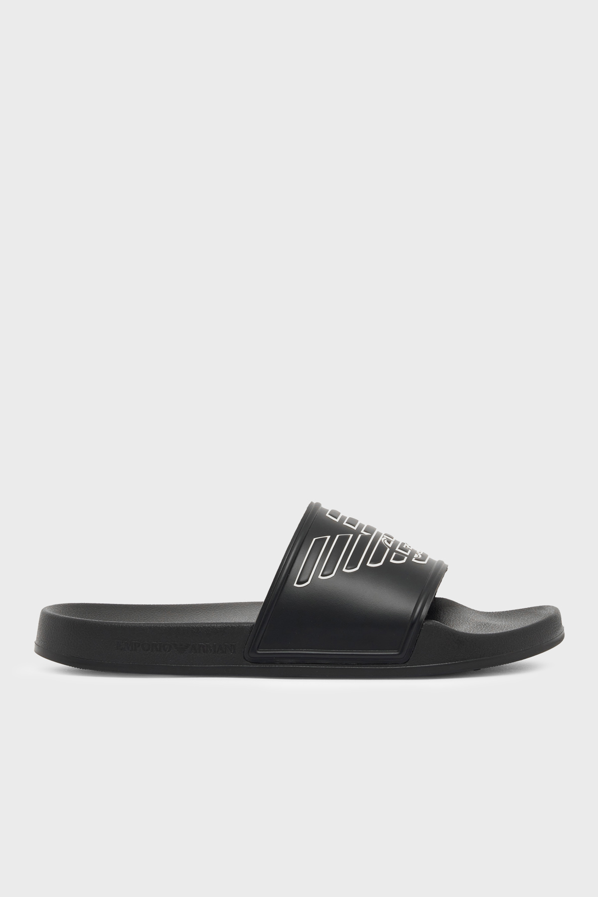 Emporio Armani Logolu Unisex Terlik EX000042 AF22189 MZ680 SİYAH