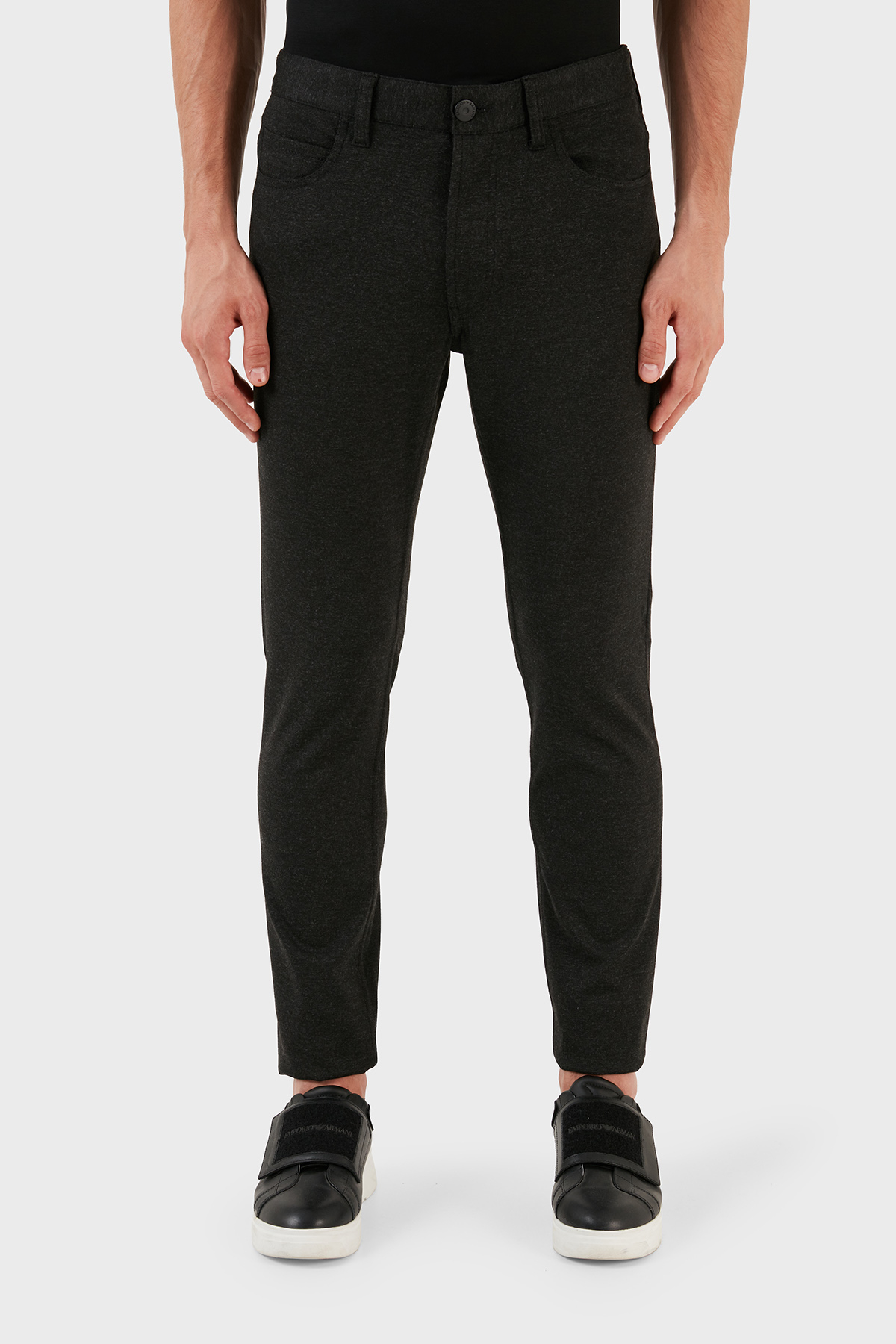 Emporio Armani Normal Bel Slim Fit Cepli Erkek Pantolon H41PJ5 E1613 632 ANTRASİT