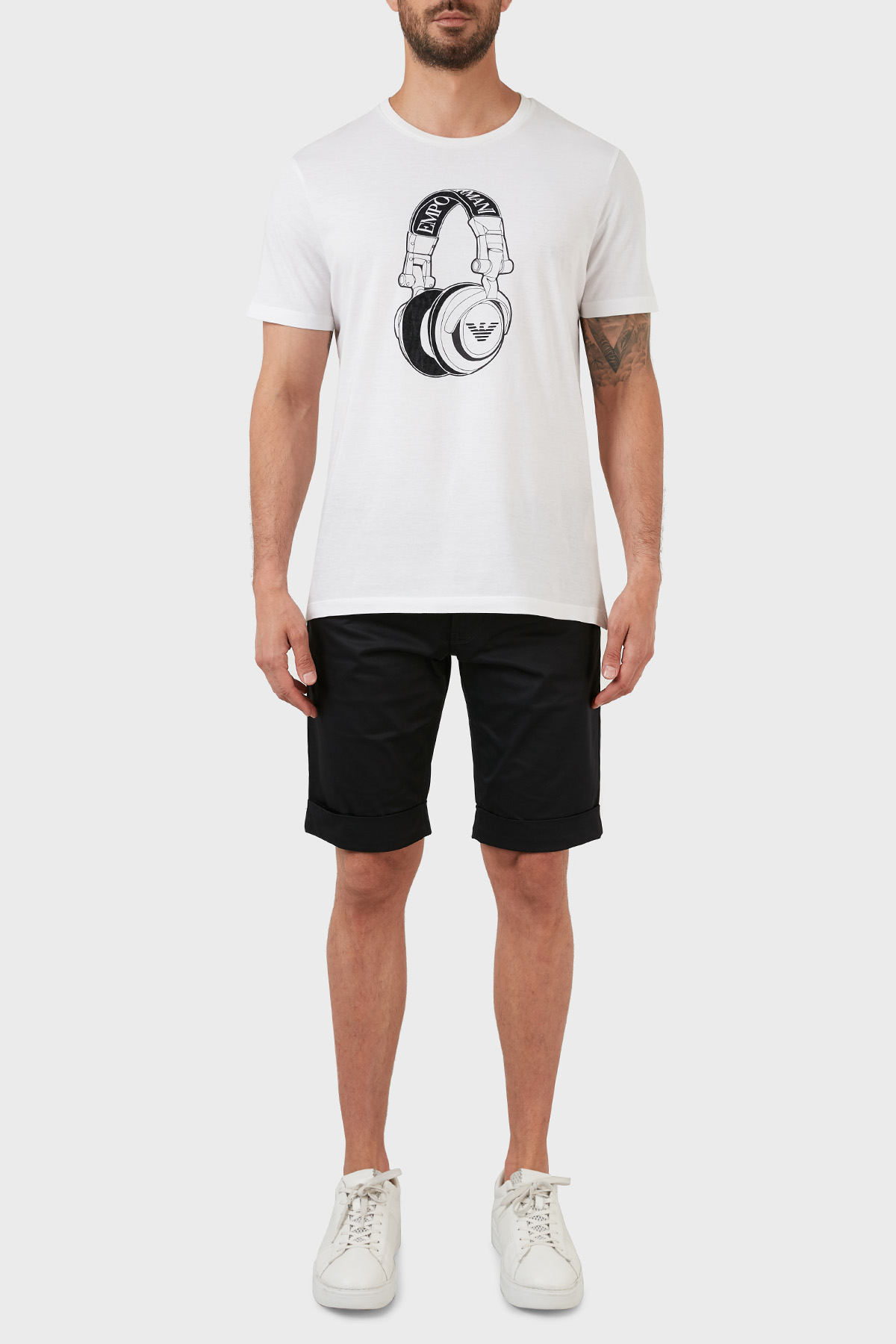 Emporio Armani Pamuklu Cepli Regular Fit Erkek Short 8N1PA6 1NJ7Z 0919 LACİVERT