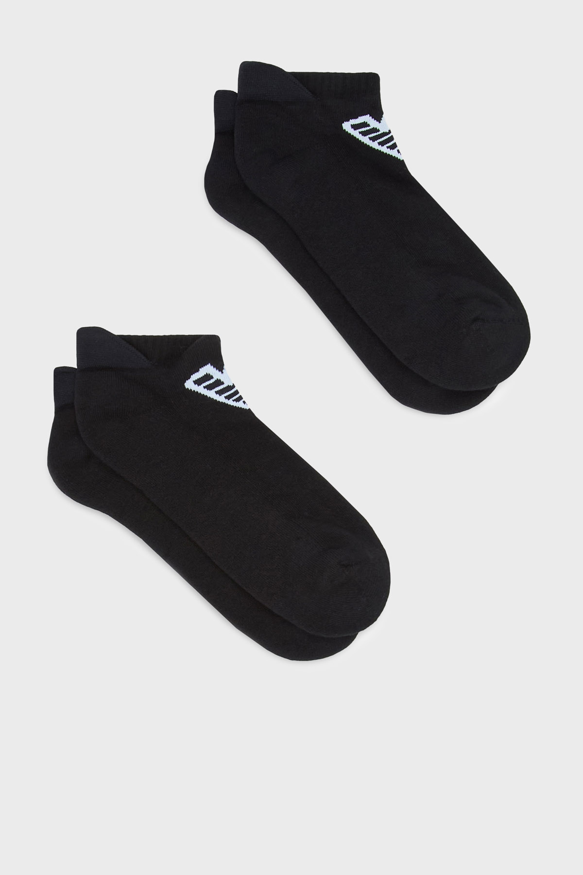 Emporio Armani Pamuklu Logolu 2 Pack Erkek Çorap EM003751 AF20084 MC005 SİYAH