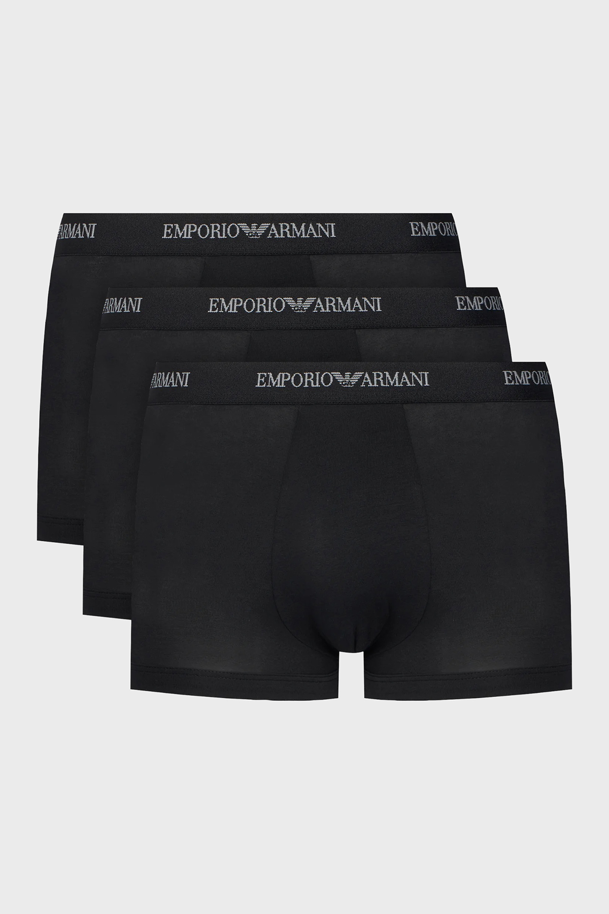 Emporio Armani Pamuklu Logolu 3 Pack Erkek Boxer EM000259 AF14132 MB139 LACİVERT