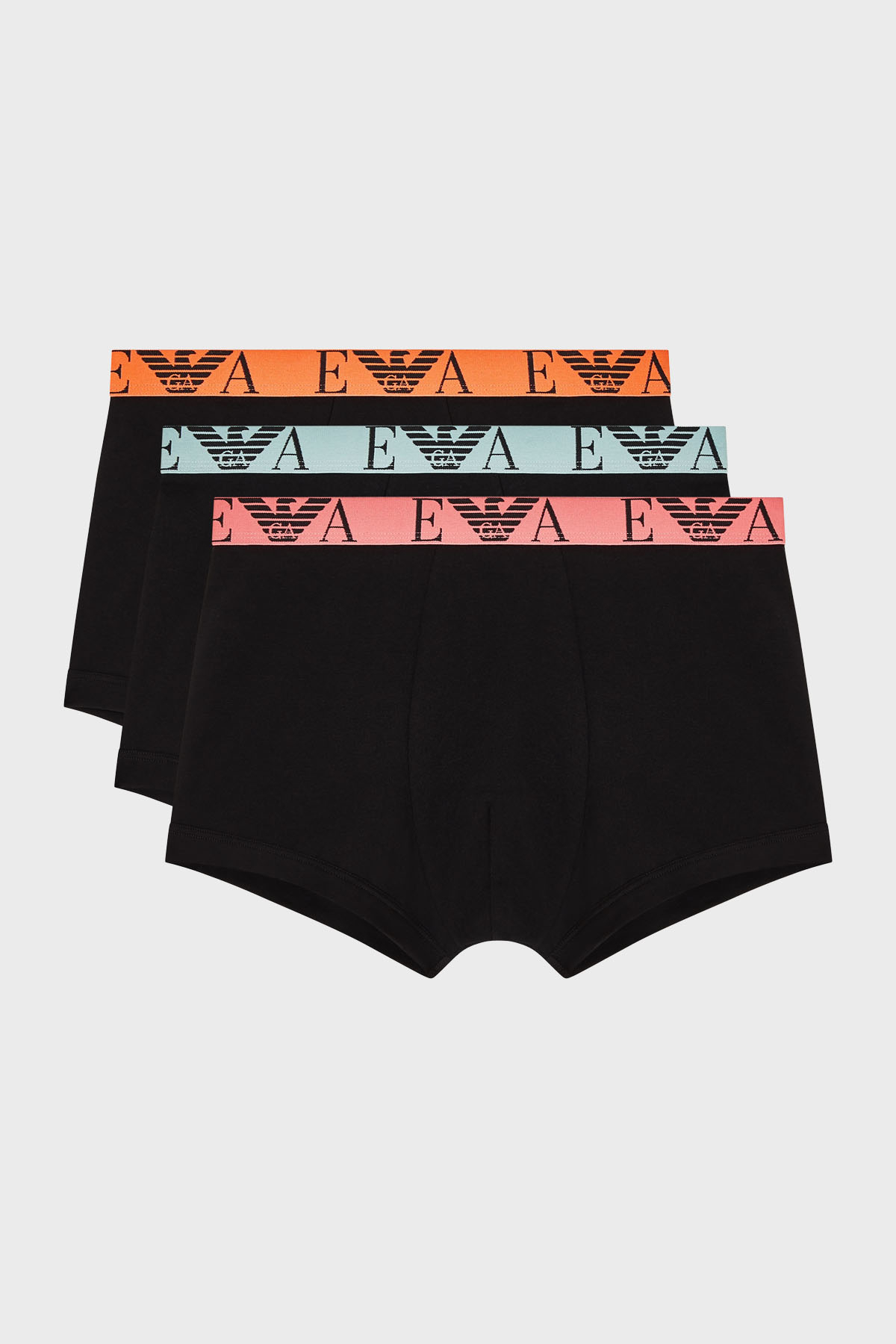 Emporio Armani Pamuklu Logolu 3 Pack Erkek Boxer EM000259 AF20668 MC061 SİYAH