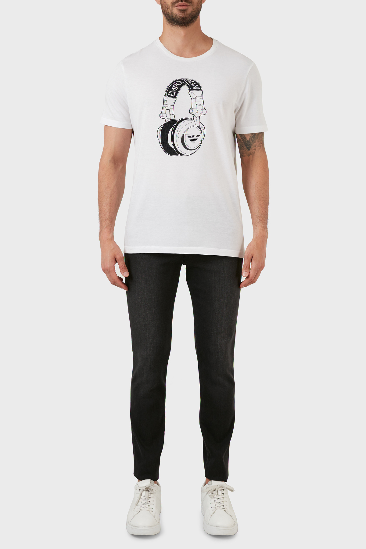 Emporio Armani Pamuklu Normal Bel Slim Fit Jeans Erkek Kot Pantolon 8N1J11 1DHDZ 0006 SİYAH