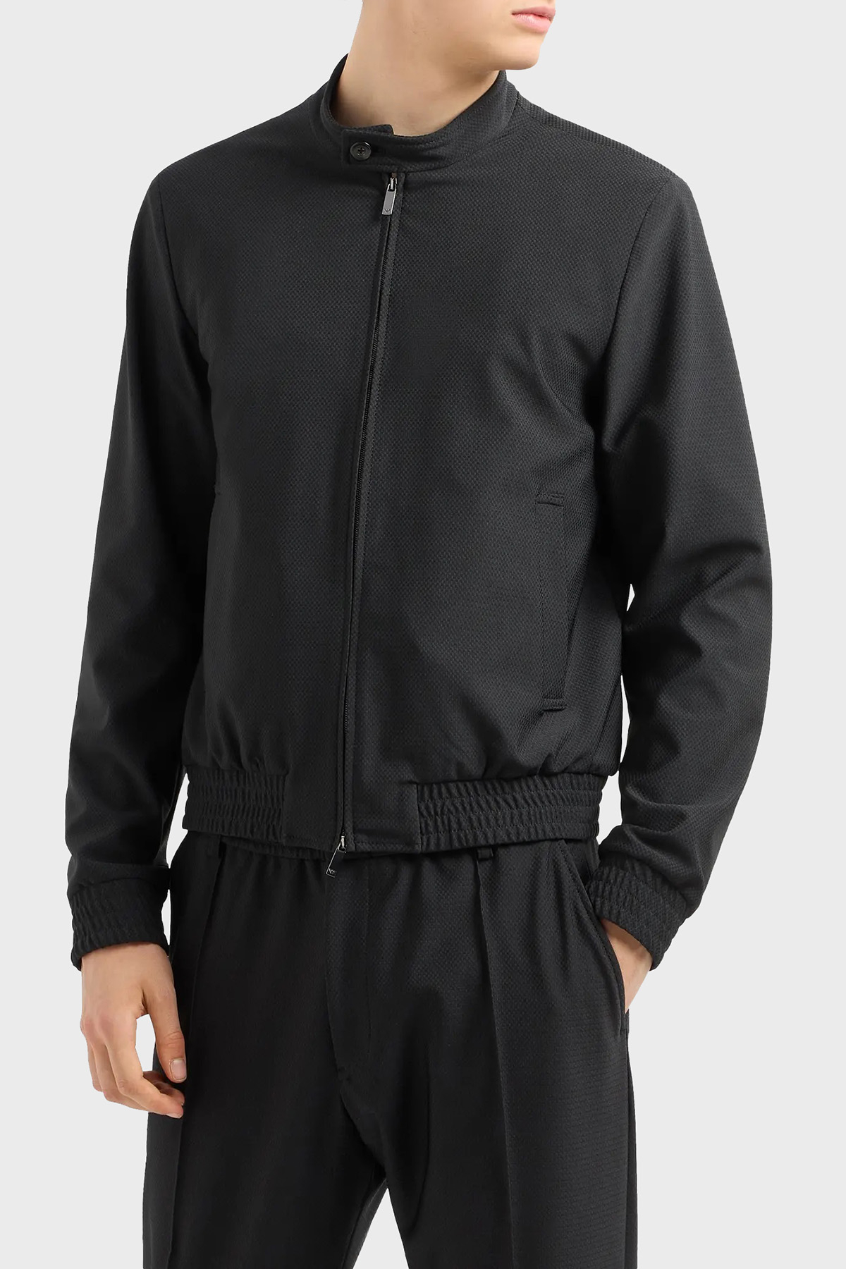 Emporio Armani Pamuklu Regular Fit Erkek Ceket EM000185 TE11109 UC001 SİYAH