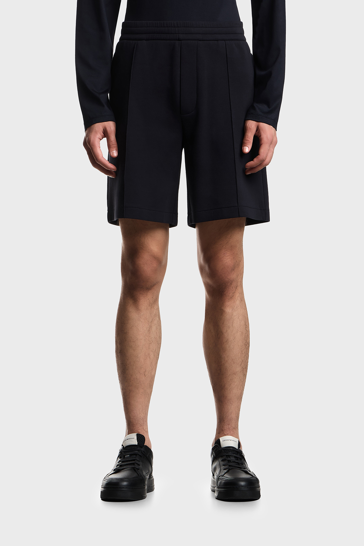Emporio Armani Pamuklu Regular Fit Logolu Normal Bel Erkek Short EM004544 AF10013 UB118 LACİVERT