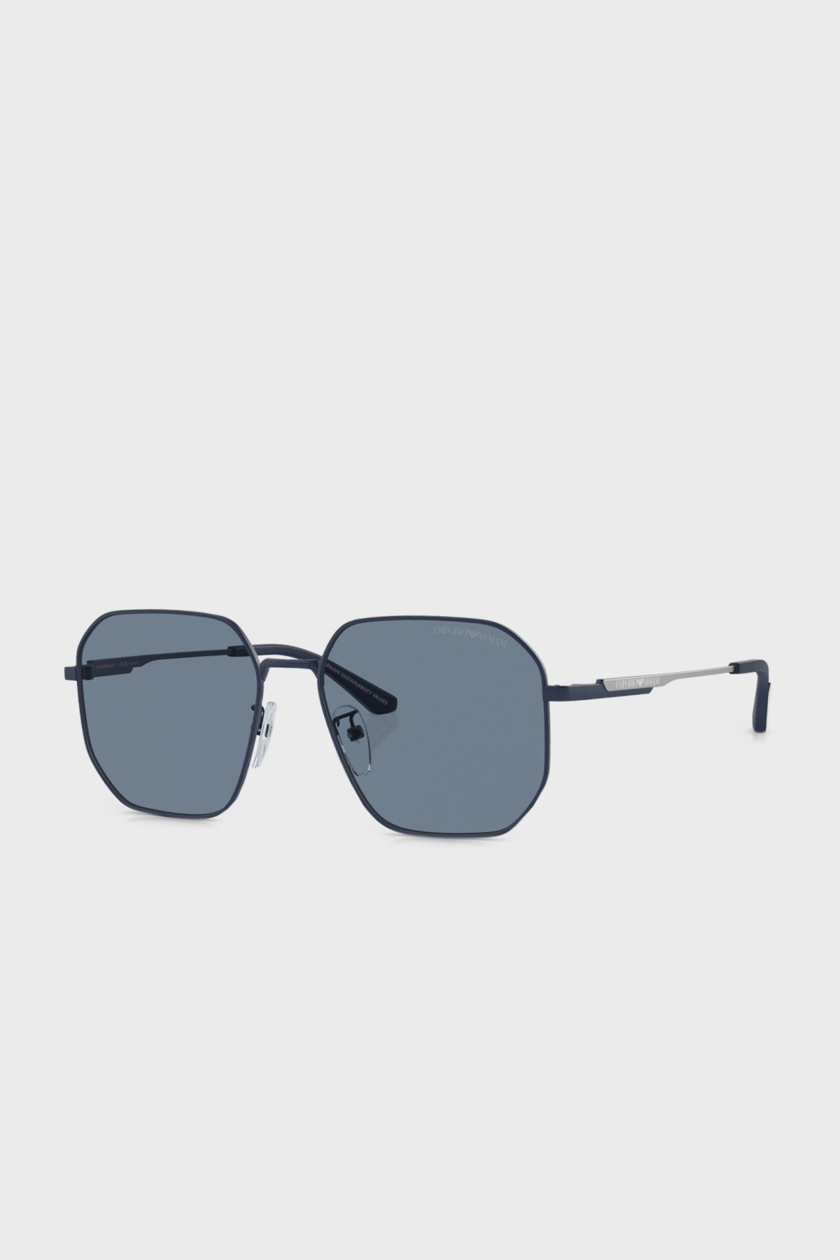 Emporio Armani Polarize Güneş Erkek Gözlük 0EA2154D 30182V 57 Mavi-Mavi