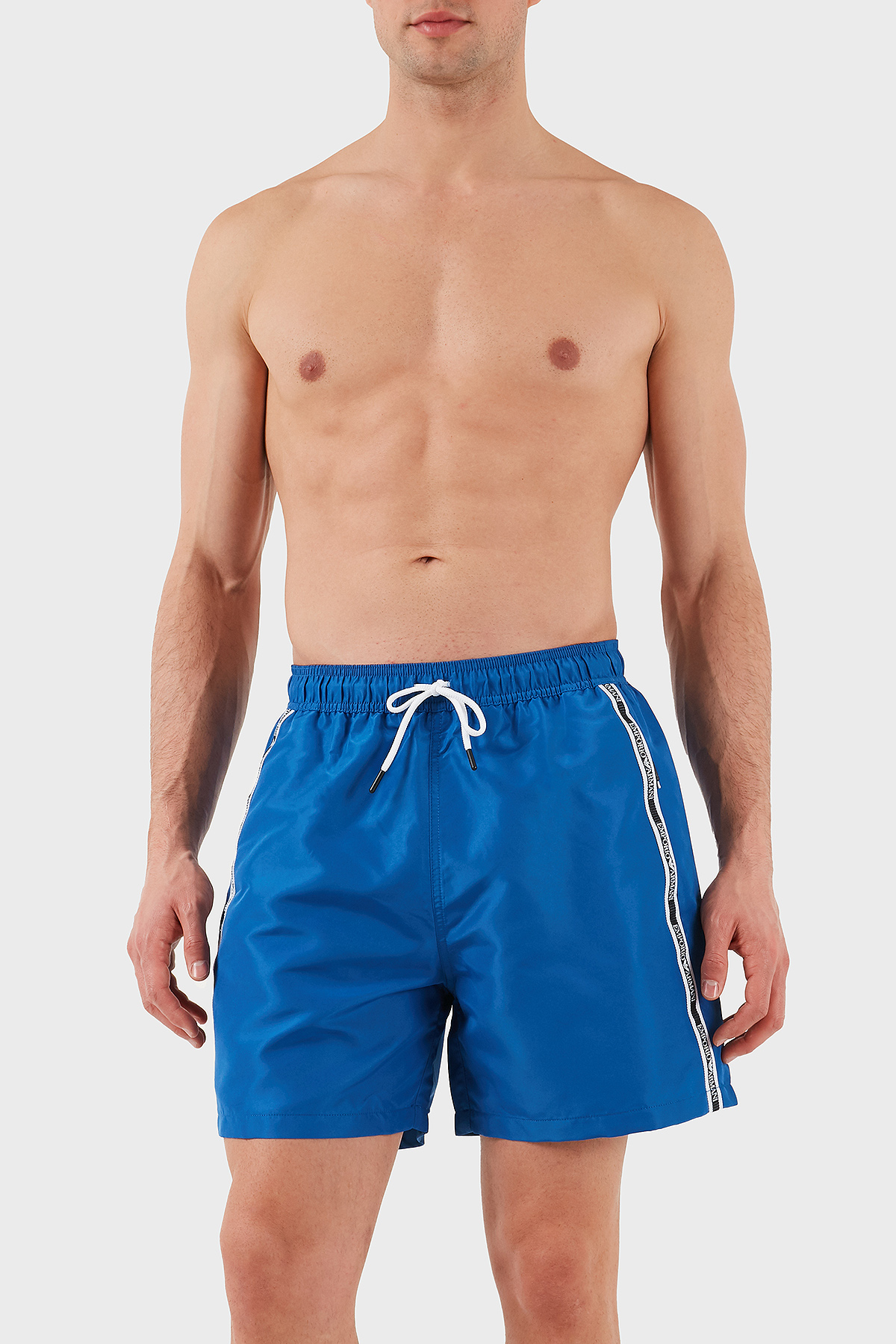 Emporio Armani Regular Fit Belden Bağlamalı Logolu Erkek Mayo Short EM001382 AF12333 UB057 SAKS