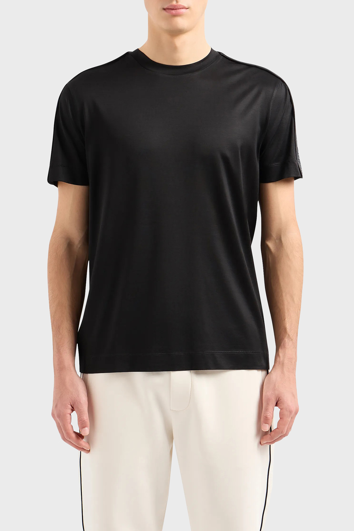 Emporio Armani Regular Fit Bisiklet Yaka Erkek T Shirt 3D1TD3 1JUVZ 0999 SİYAH