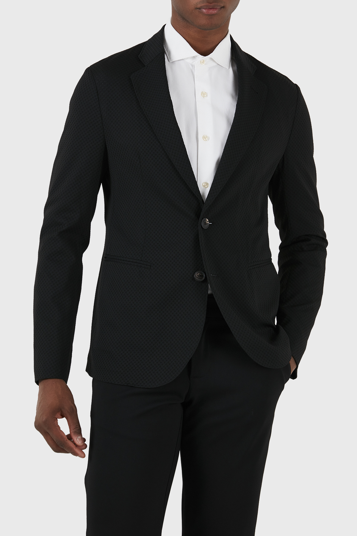 Emporio Armani Regular Fit Blazer Erkek Ceket E31G37 F1424 999 SİYAH