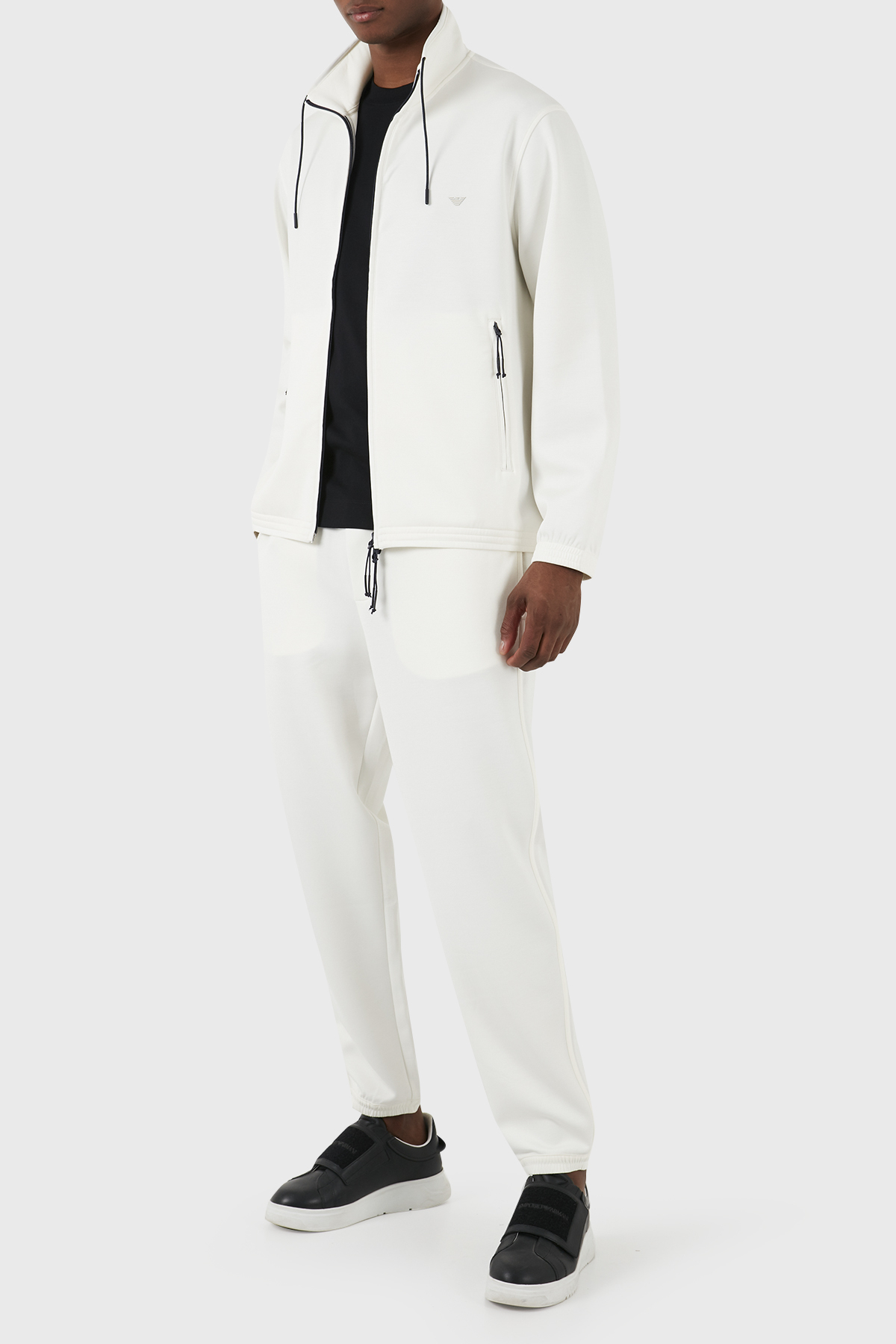Emporio Armani Regular Fit Jogger Spor Erkek Pantolon EM000084 AF10103 U1105 EKRU