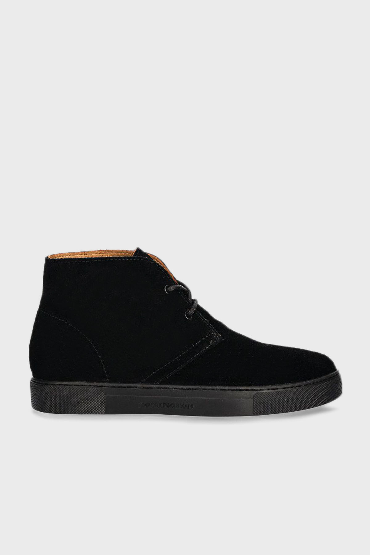 Emporio Armani Süet Deri Erkek Bot X4M392 XF053 00002 SİYAH
