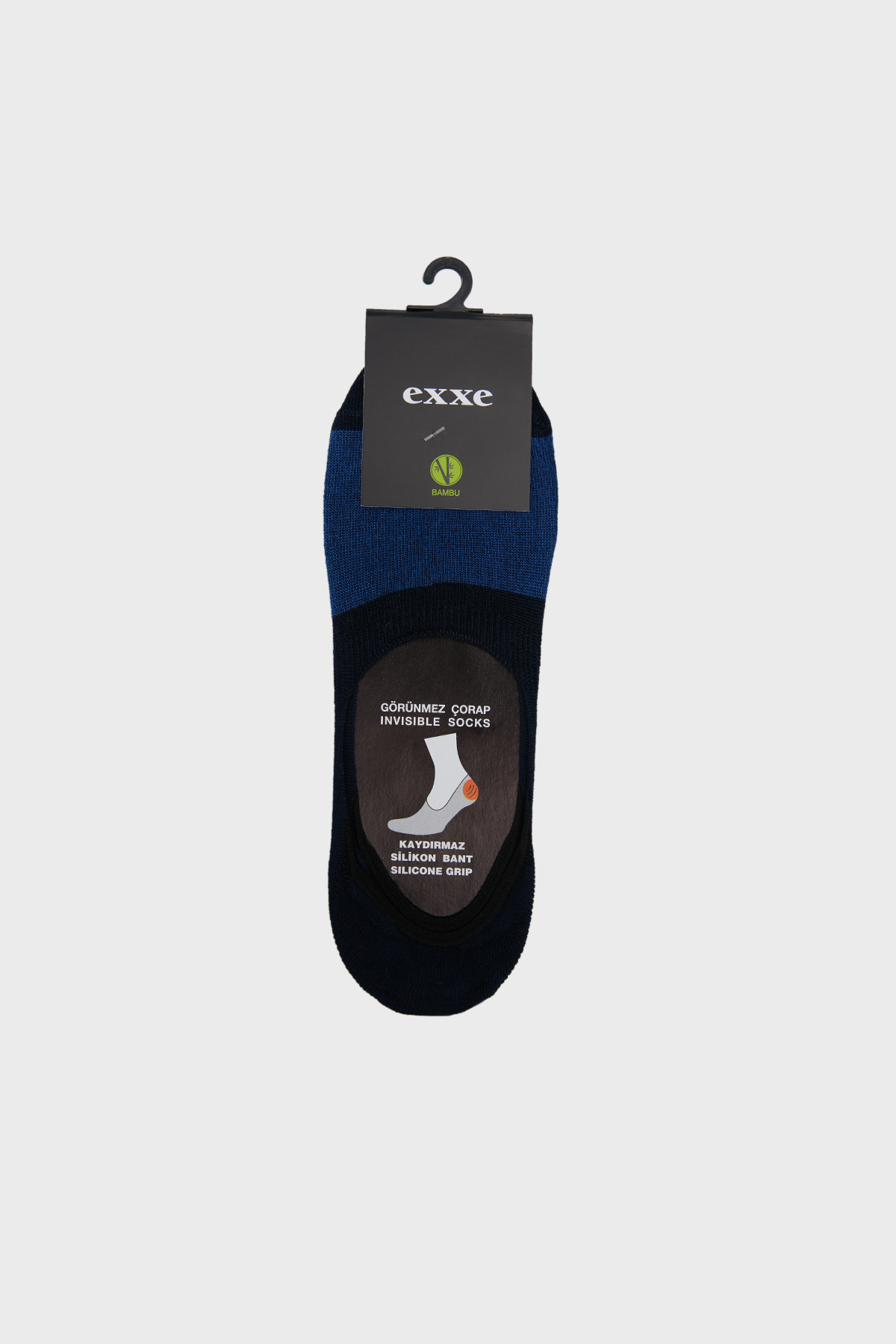 Exxe Bambu Babet Erkek Çorap 6220002 LACİVERT-MAVİ