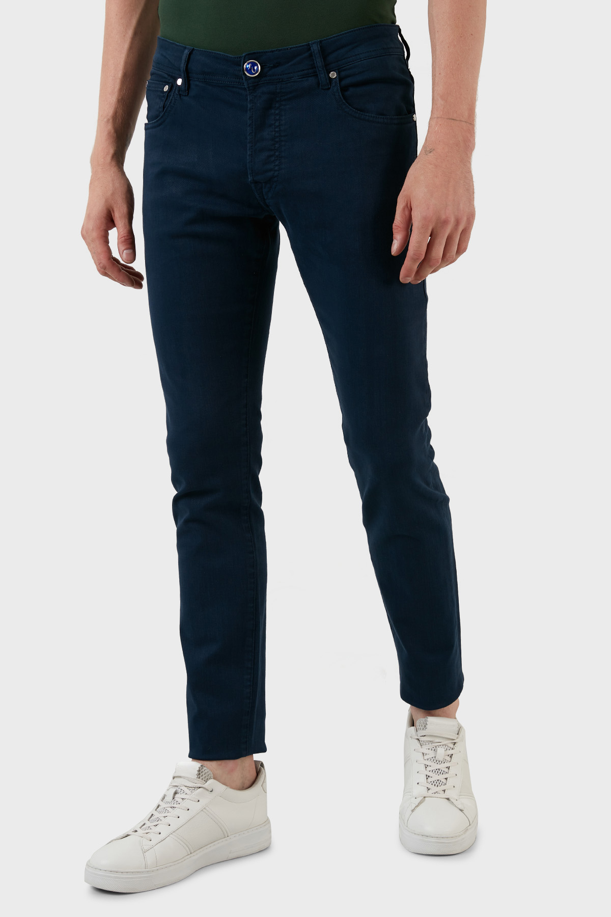 Exxe Pamuklu Normal Bel Slim Fit Jeans Erkek Kot Pantolon 629J018004 LACİVERT