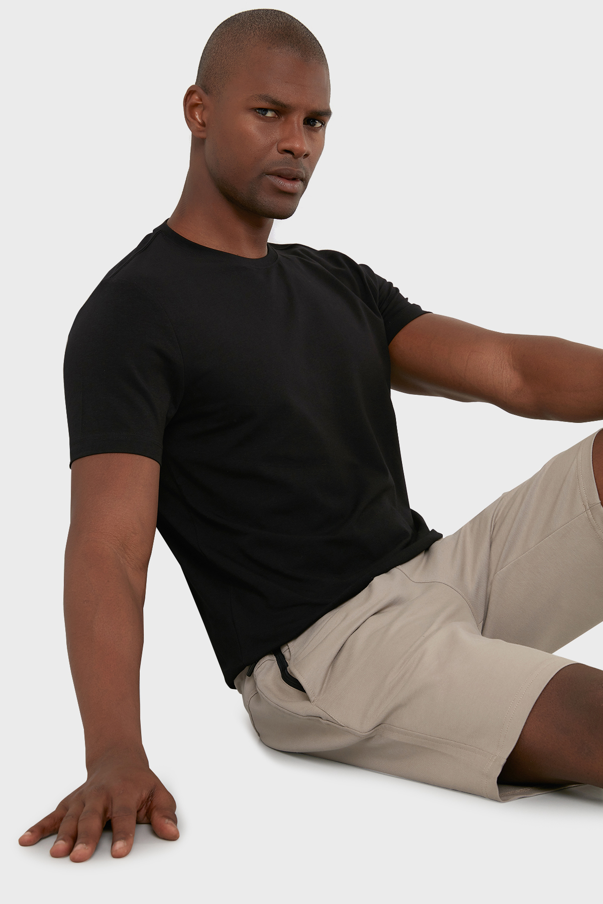Exxe Pamuklu Regular Fit Bisiklet Yaka Basic Erkek T Shirt EXXEMODJ000B SİYAH