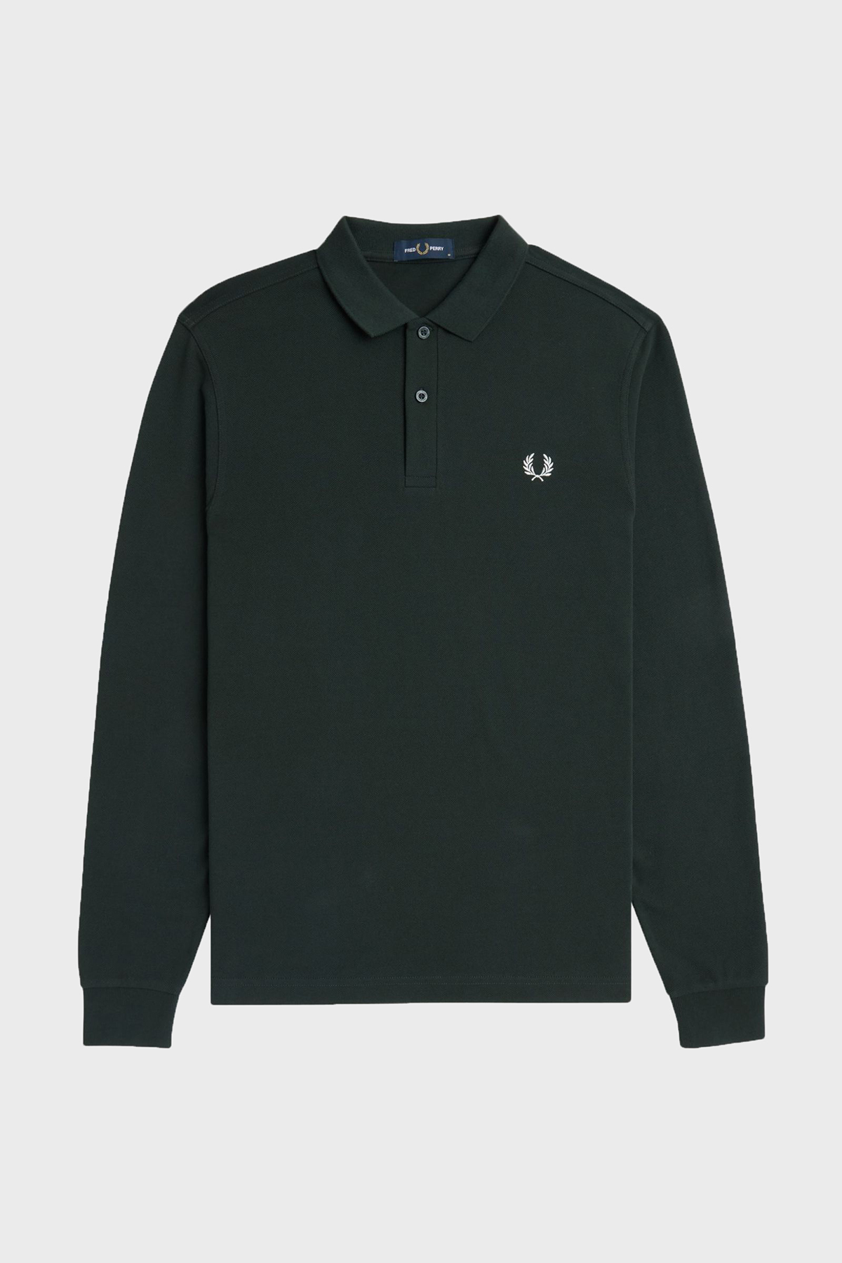 Fred Perry % 100 Pamuk Regular Fit Düğmeli Erkek Polo Yaka Sweat M6006 T50 HAKİ