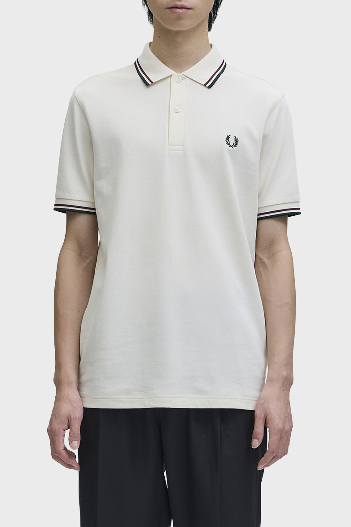 Fred Perry Logolu % 100 Pamuk Regular Fit Düğmeli Erkek Polo M3600P 84A BEJ