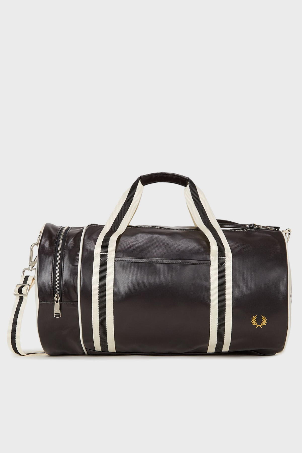 Fred Perry Logolu Ayarlanabilir Askılı Büyük Spor Unisex Çanta L7255 D57 SİYAH