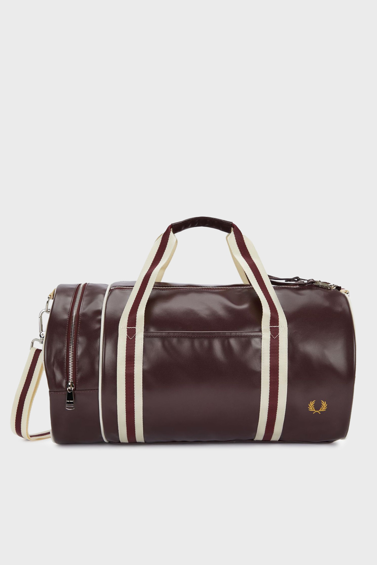 Fred Perry Logolu Ayarlanabilir Askılı Büyük Spor Unisex Çanta L7255 R82 KAHVE
