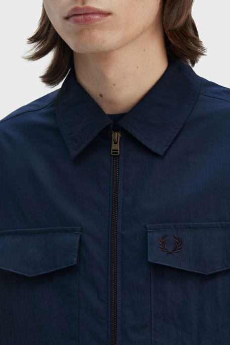 Fred Perry Logolu Regular Fit Gömlek Yaka Erkek Ceket M5684 311