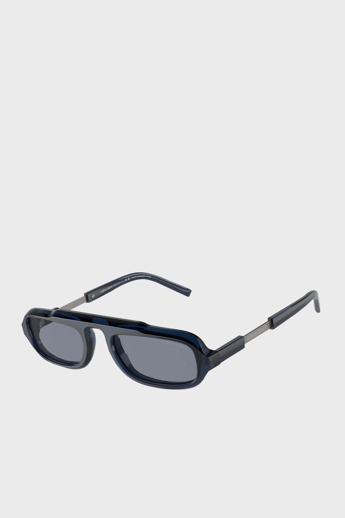 Giorgio Armani Güneş Erkek Gözlük 0AR8203 604719 51 Şeffaf Mavi-Mavi