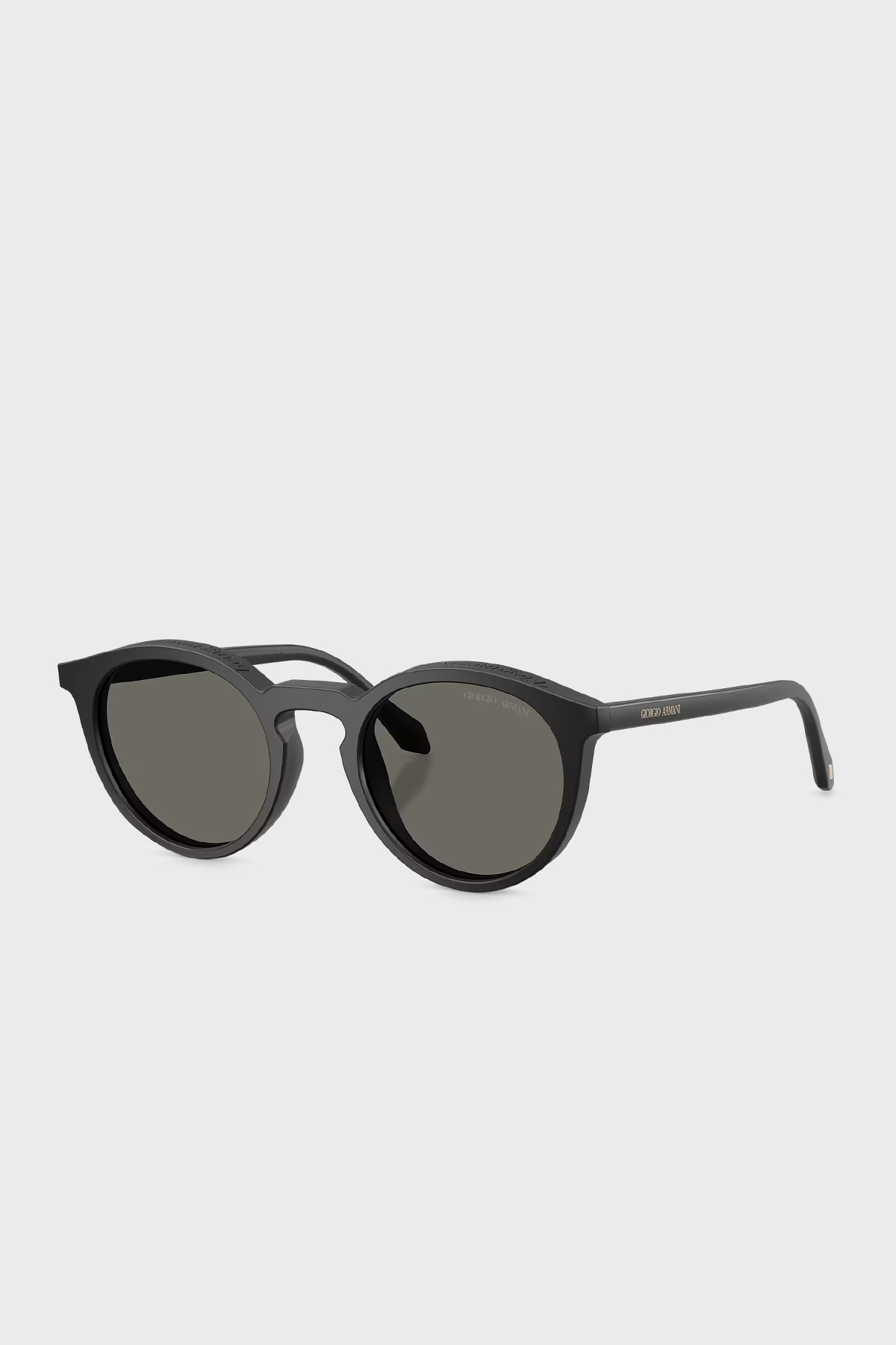 Giorgio Armani Logolu Güneş Erkek Gözlük 0AR8230U 5875R5 48 SİYAH-KOYU GRİ
