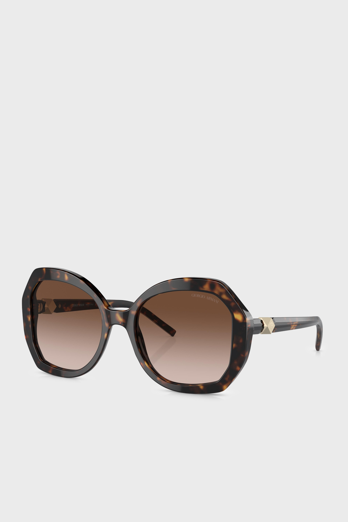 Giorgio Armani UV Korumalı Pilot Tip Güneş Kadın Gözlük 0AR8180 502613 54 Hava-Gradient Kahve