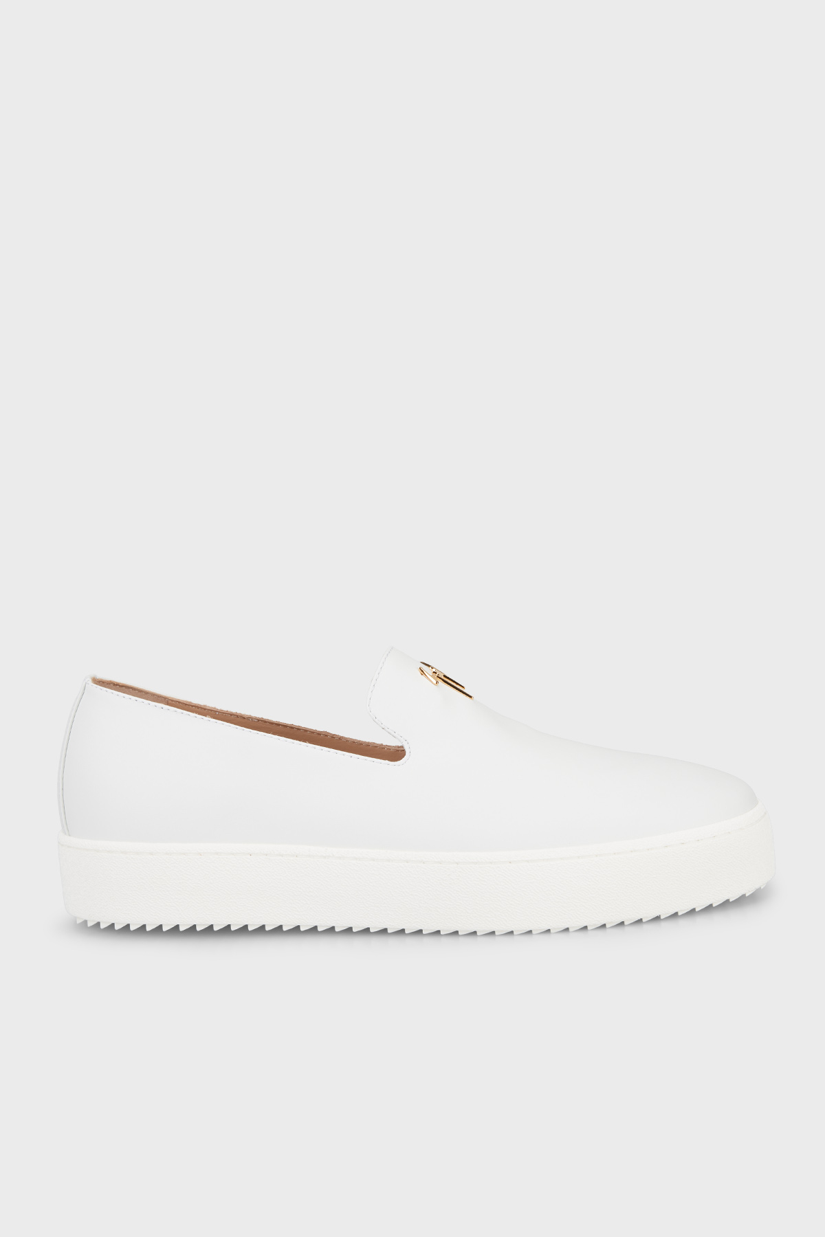 Giuseppe Zanotti Deri Loafer Erkek Ayakkabı RM60019-003 BEYAZ