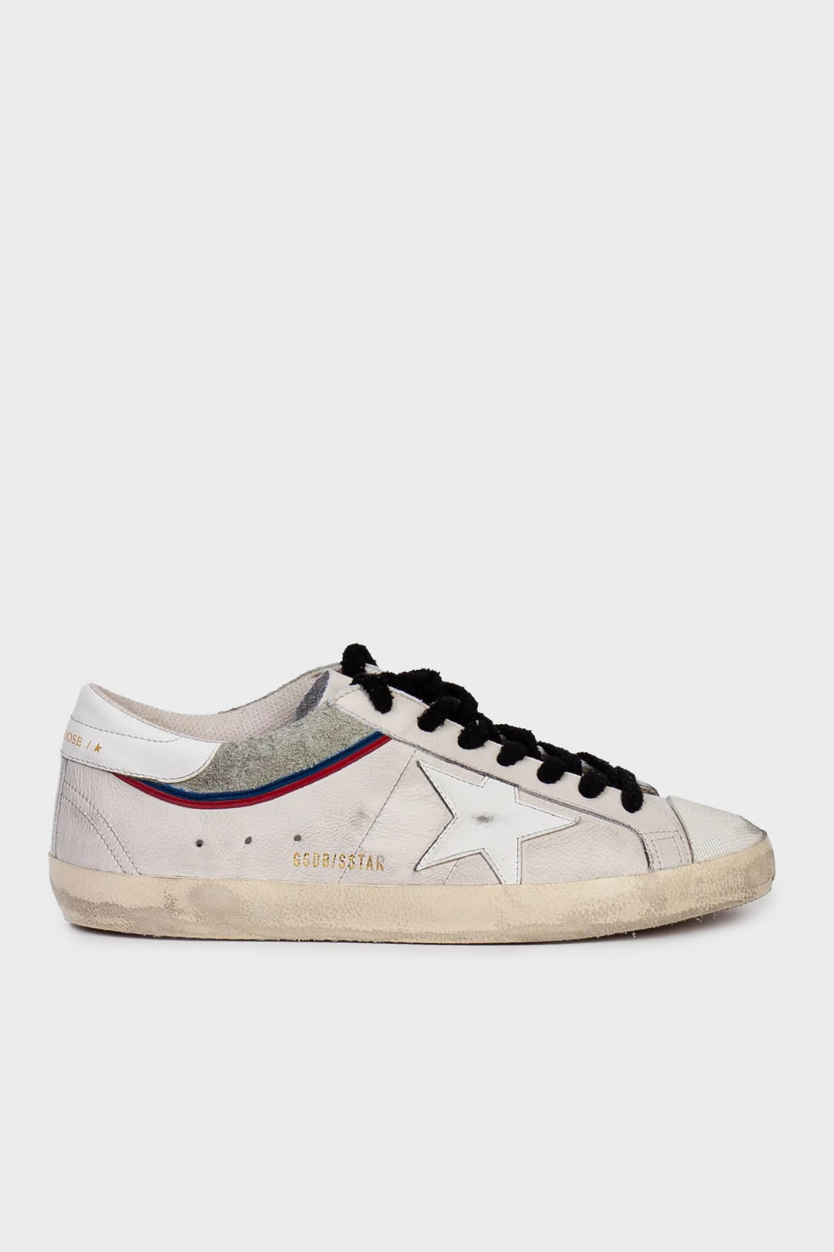 Golden Goose Deri Eskitme Detaylı Sneaker Erkek Ayakkabı GMF00841.F006866.10973 BEJ