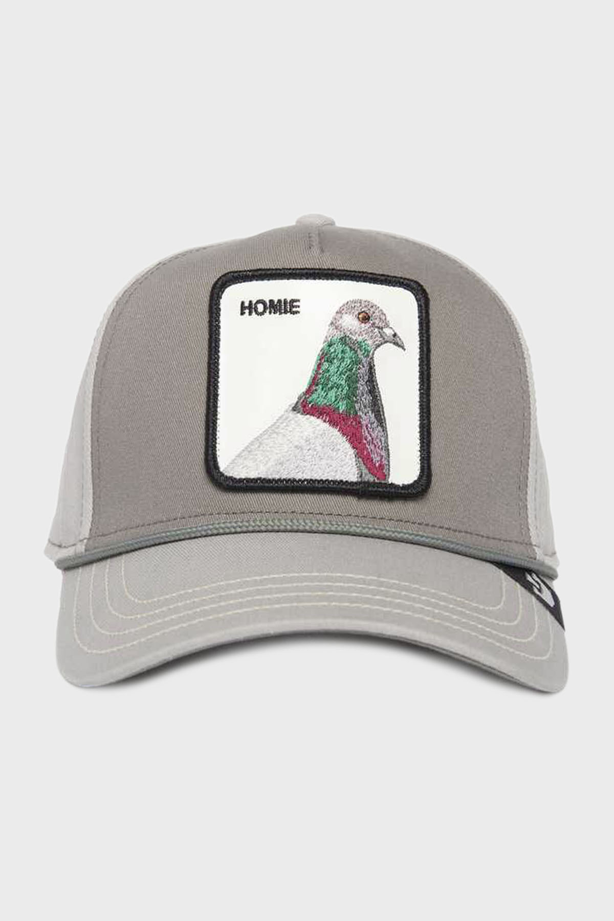 Goorin Bros % 100 Pamuk Animal Figürlü Unisex Şapka 1011135 GRİ