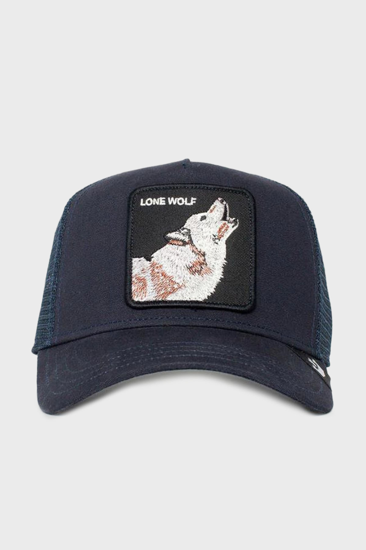 Goorin Bros 101-0389 The Lone Wolf File Detaylı Animal Desenli Unisex Şapka 1010389 LACİVERT
