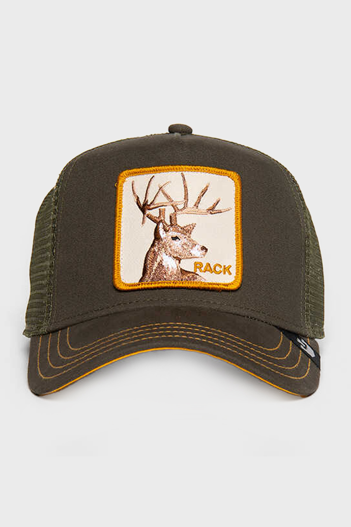Goorin Bros 101-0398 The Deer Rack Animal Desenli Unisex Şapka 1010398 YEŞİL