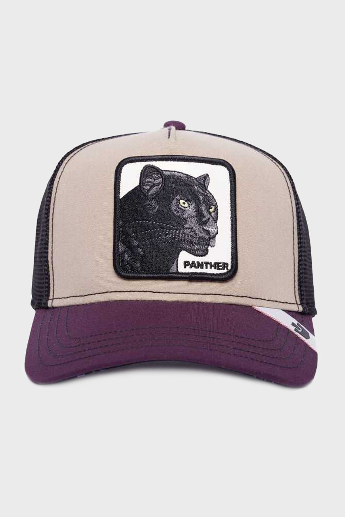 Goorin Bros Animal Figürlü File Detaylı Unisex Şapka 1011117 MOR