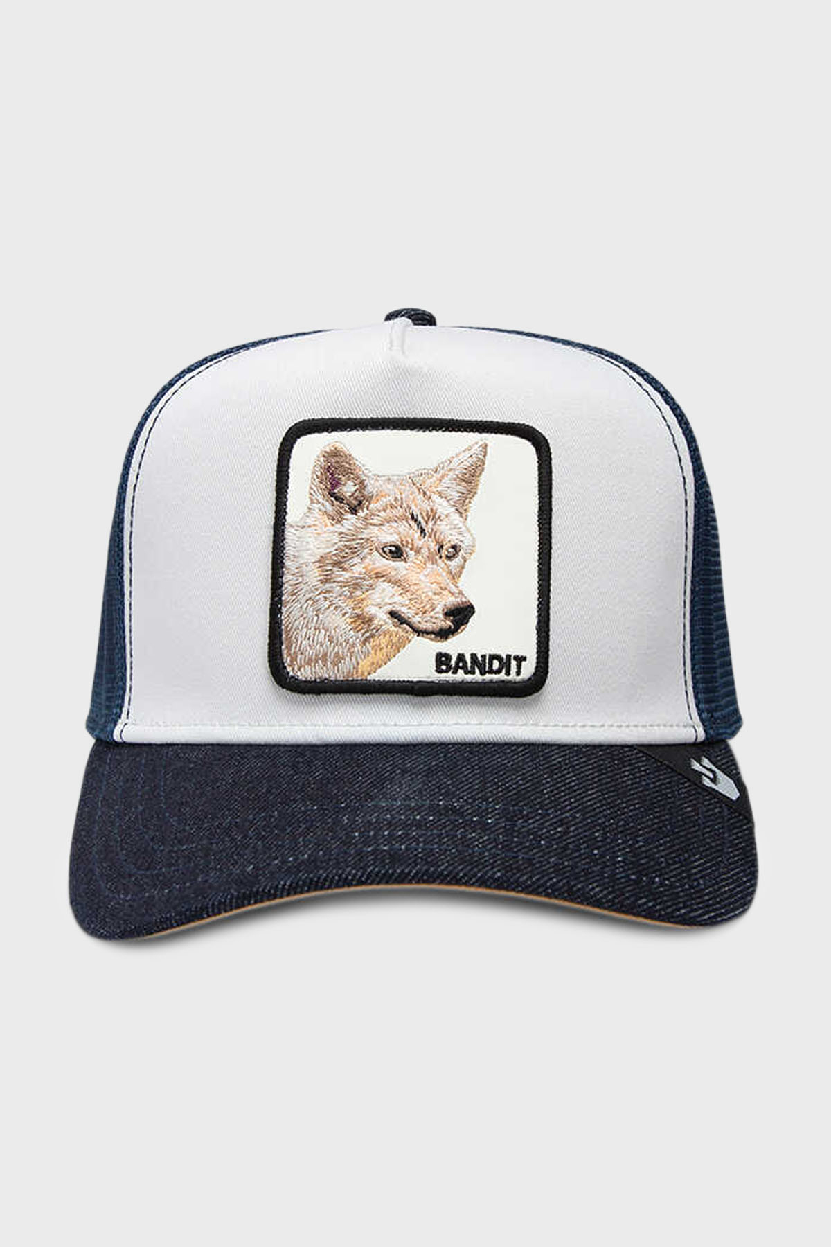 Goorin Bros Animal Figürlü File Detaylı Unisex Şapka 1011756 AÇIK GRİ