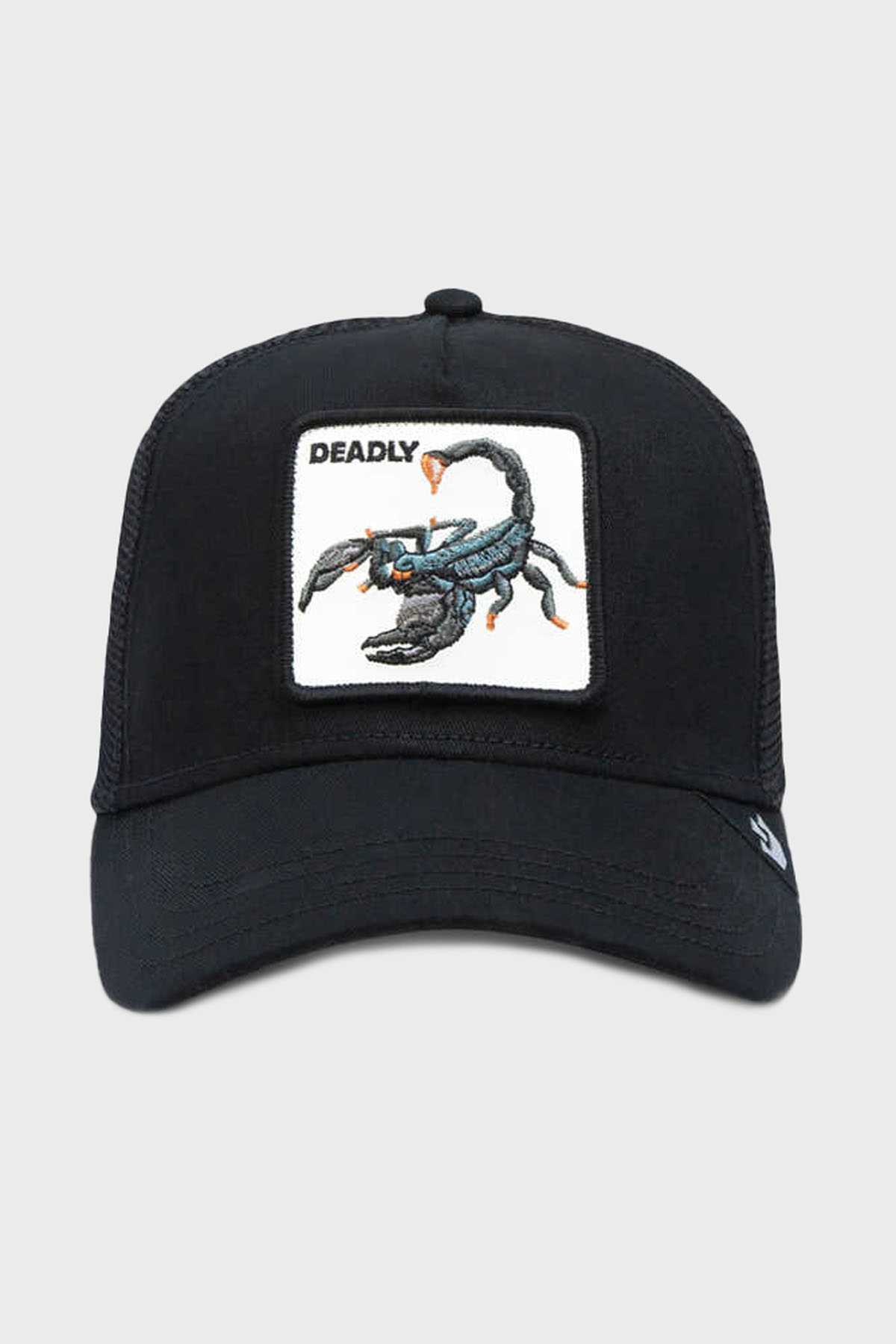 Goorin Bros Deadliest Scorpion Animal Figürlü File Detaylı Unisex Şapka 1011687 SİYAH