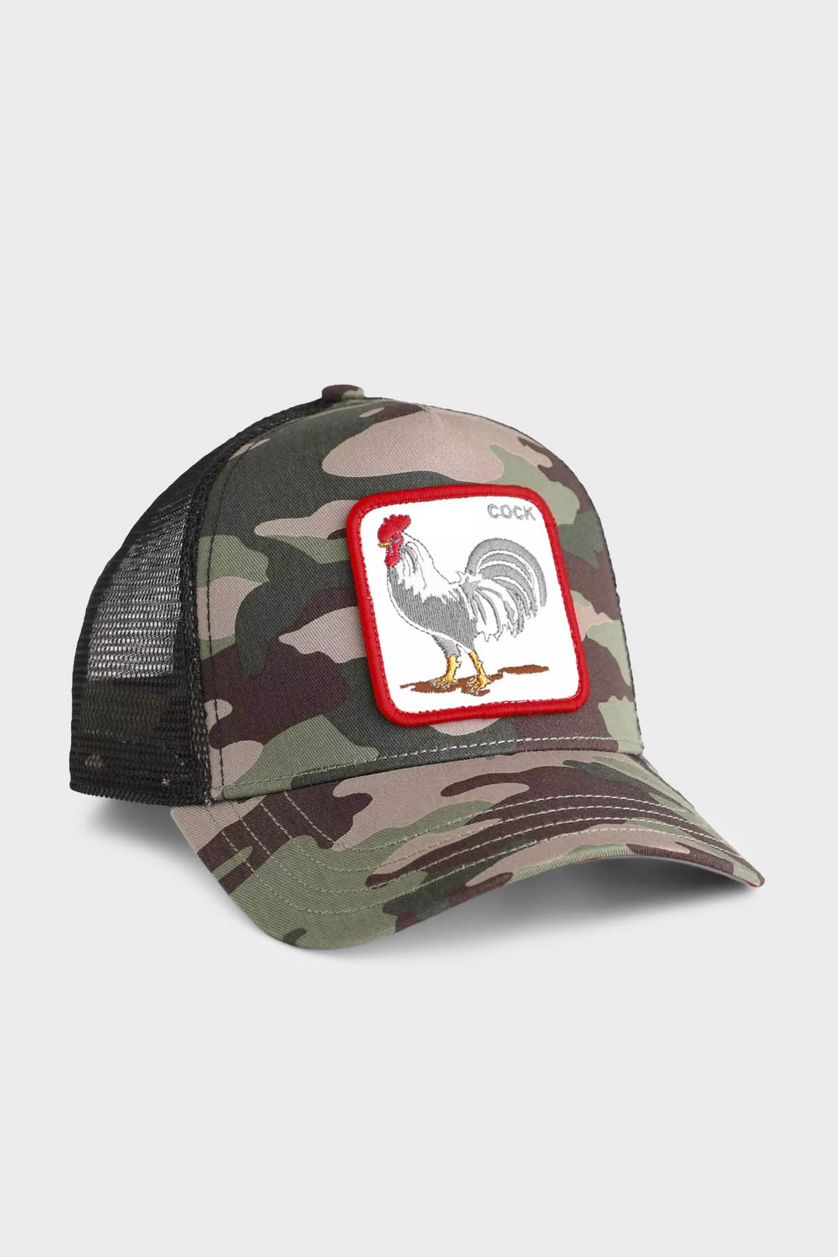 Goorin Bros 101-3548 Rooster File Detaylı Animal Baskılı Unisex Şapka 1013548 KAMUFLAJ
