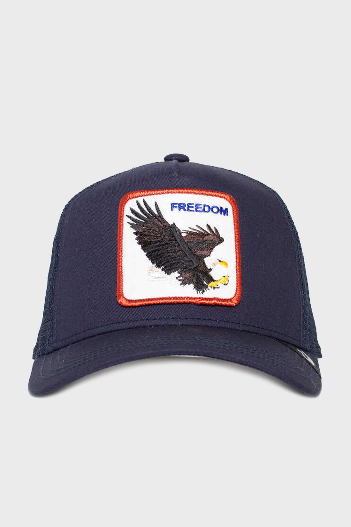 Goorin Bros Freedom Truckin Animal Figürlü File Detaylı Unisex Şapka 1011032 LACİVERT