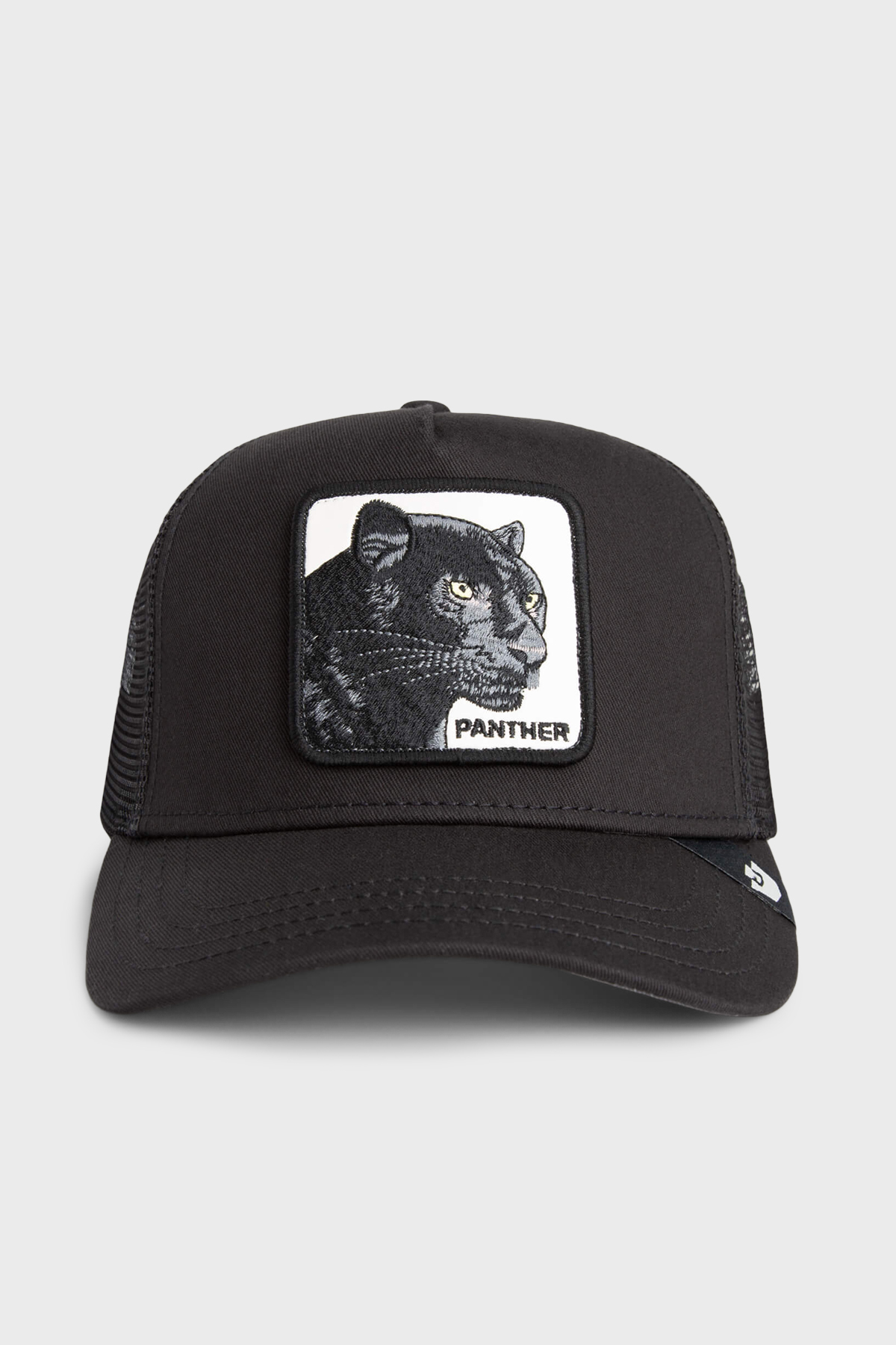 Goorin Bros Panther Trucker Pamuk Karışımlı File Detaylı Unisex Şapka 1012450 SİYAH