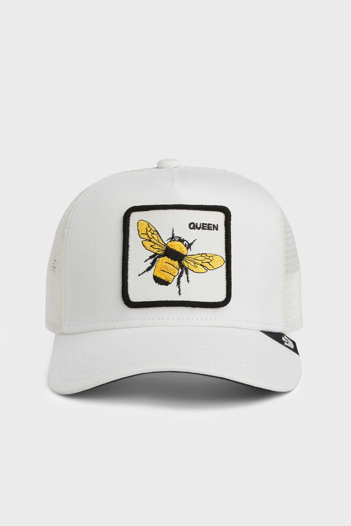 Goorin Bros Queen Trucker Pamuk Karışımlı File Detaylı Unisex Şapka 1012537 BEYAZ BEJ