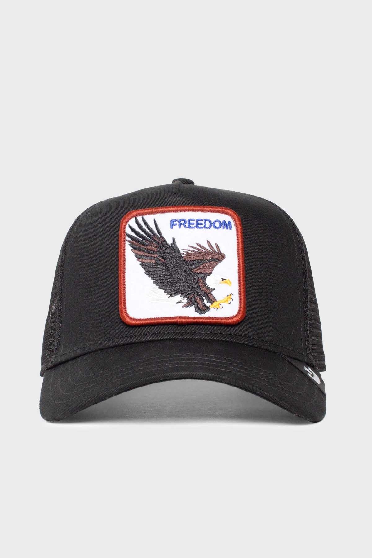 Goorin Bros 101-0384 The Freedom Eagle File Detaylı Animal Desenli Unisex Şapka 1010384 SİYAH