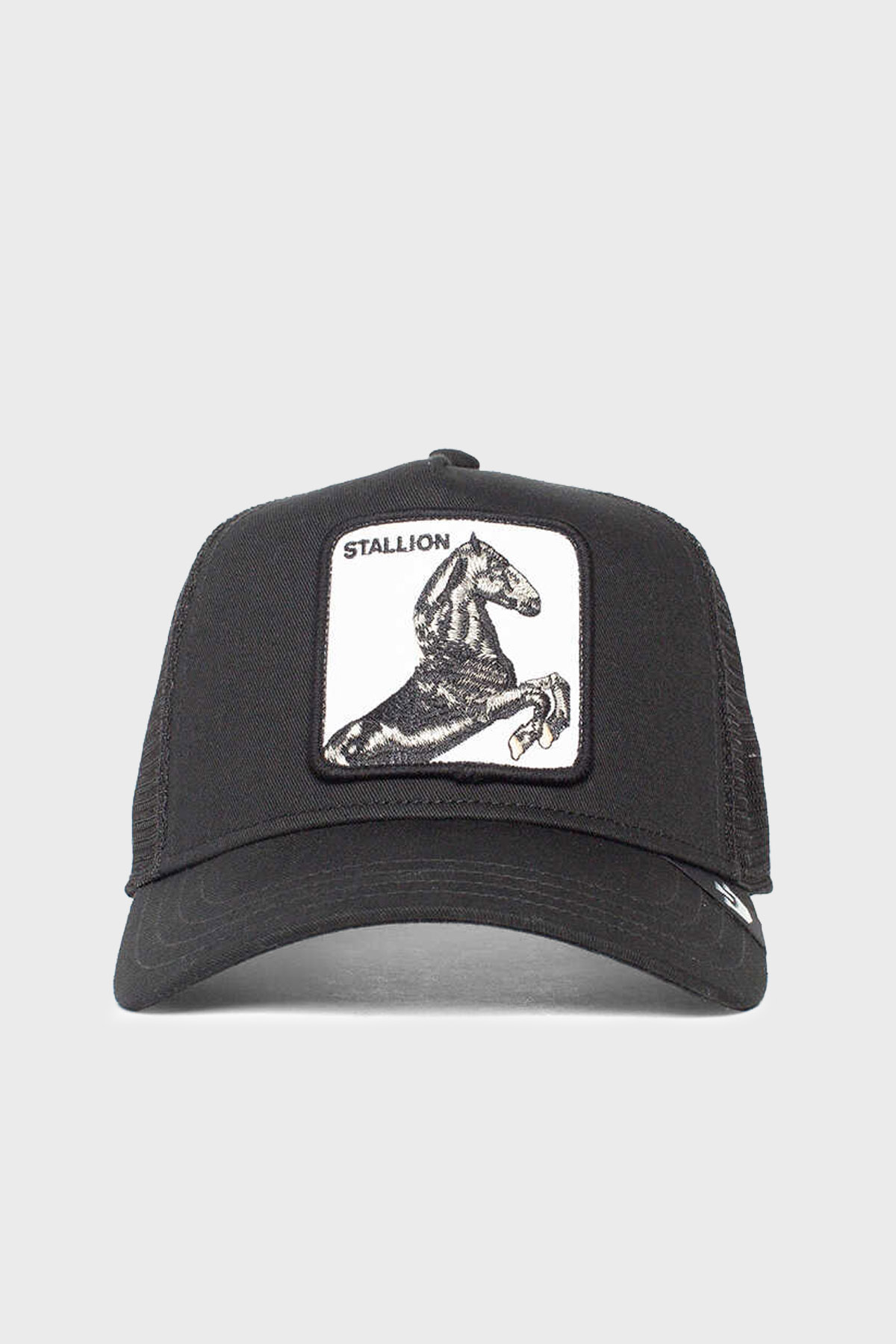 Goorin Bros 101-0393 The Stallion Pamuklu File Detaylı Animal Desenli Unisex Şapka 1010393 SİYAH