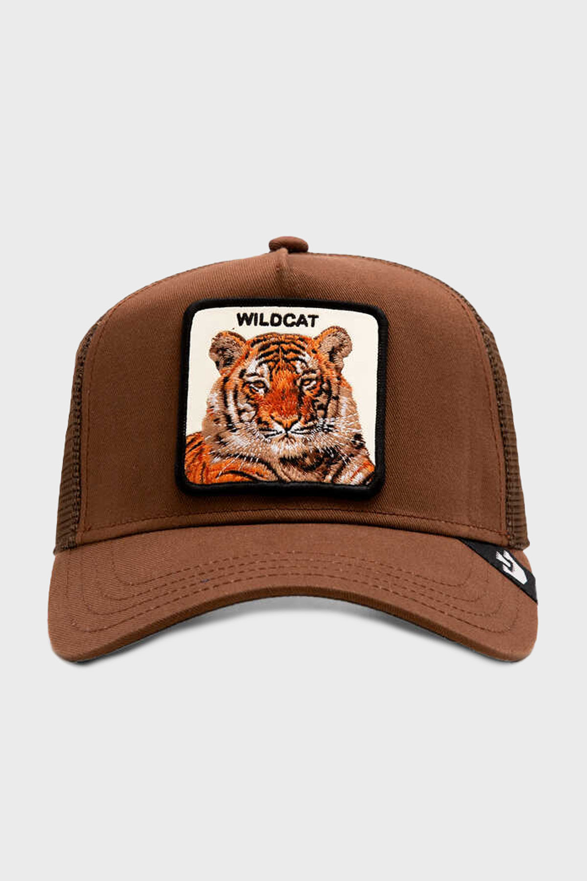 Goorin Bros The Wildcat Tiger Animal Figürlü File Detaylı Unisex Şapka 1011757 KAHVE