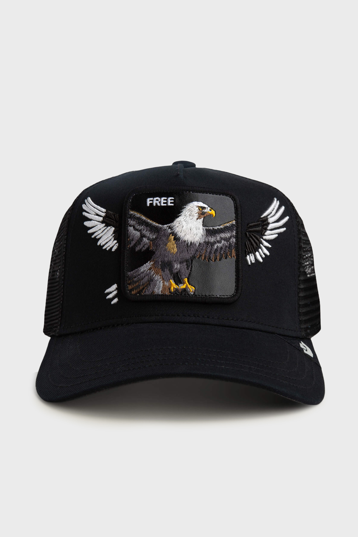 Goorin Bros Wings Free Pamuk Karışımlı File Detaylı Unisex Şapka 1013020 SİYAH