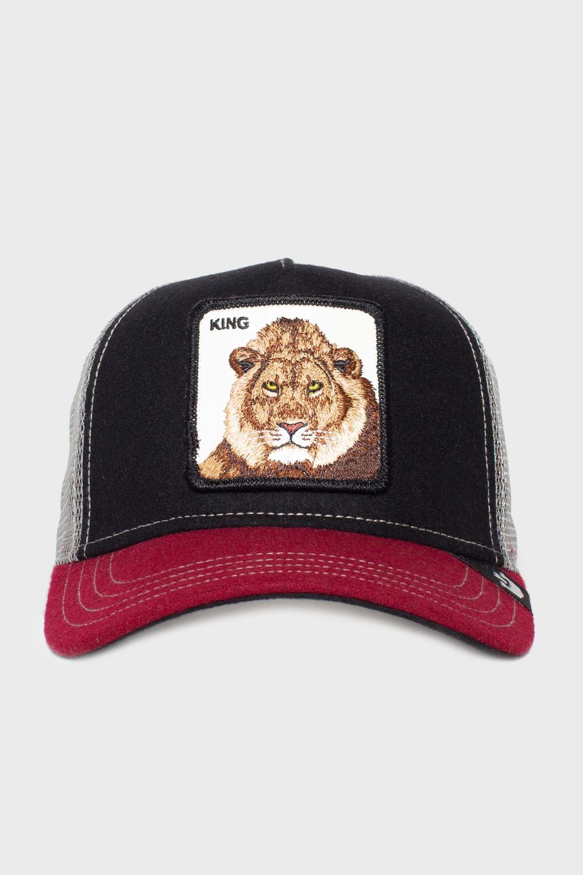 Goorin Bross Circwool Of Life File Detaylı Animal Figürlü Unisex Şapka 1011067 SİYAH