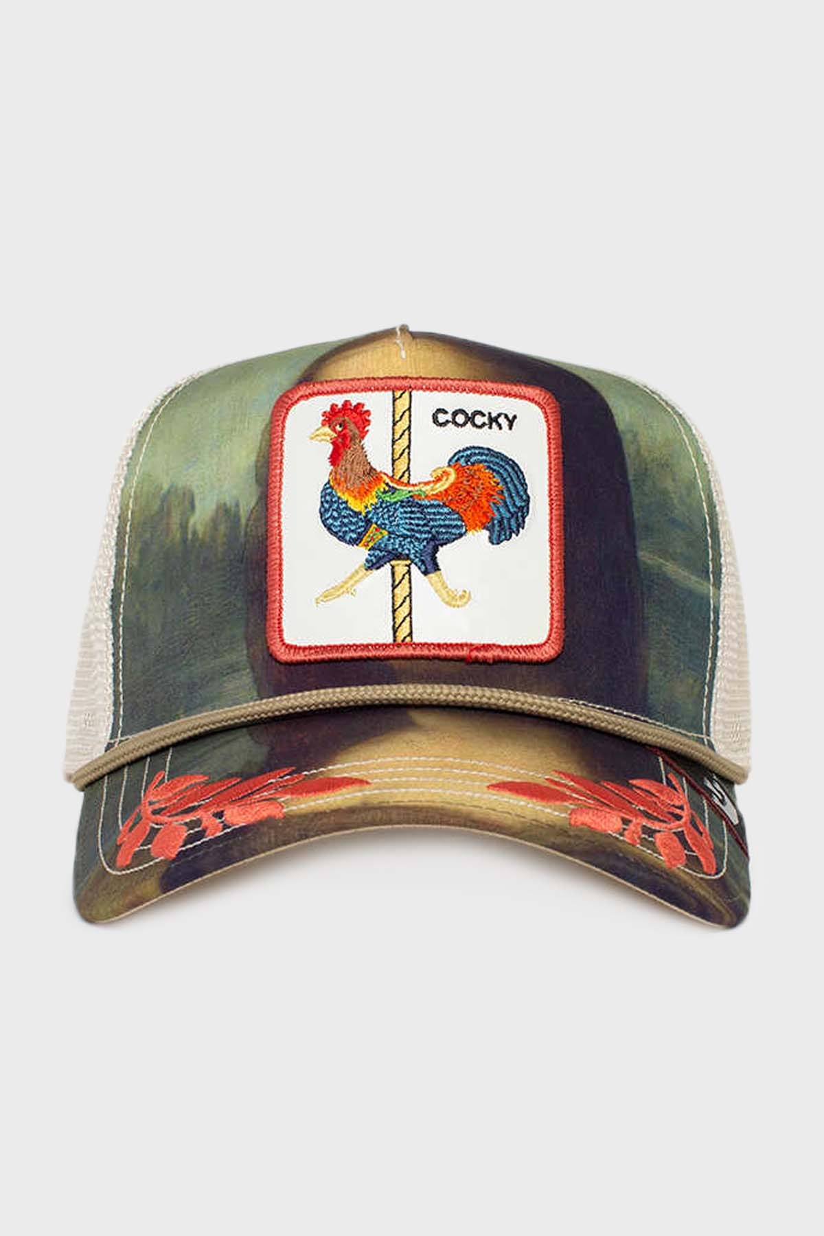 Goorin Bross Sicut Mentula File Detaylı Animal Desenli Unisex Şapka 1010308 BEJ