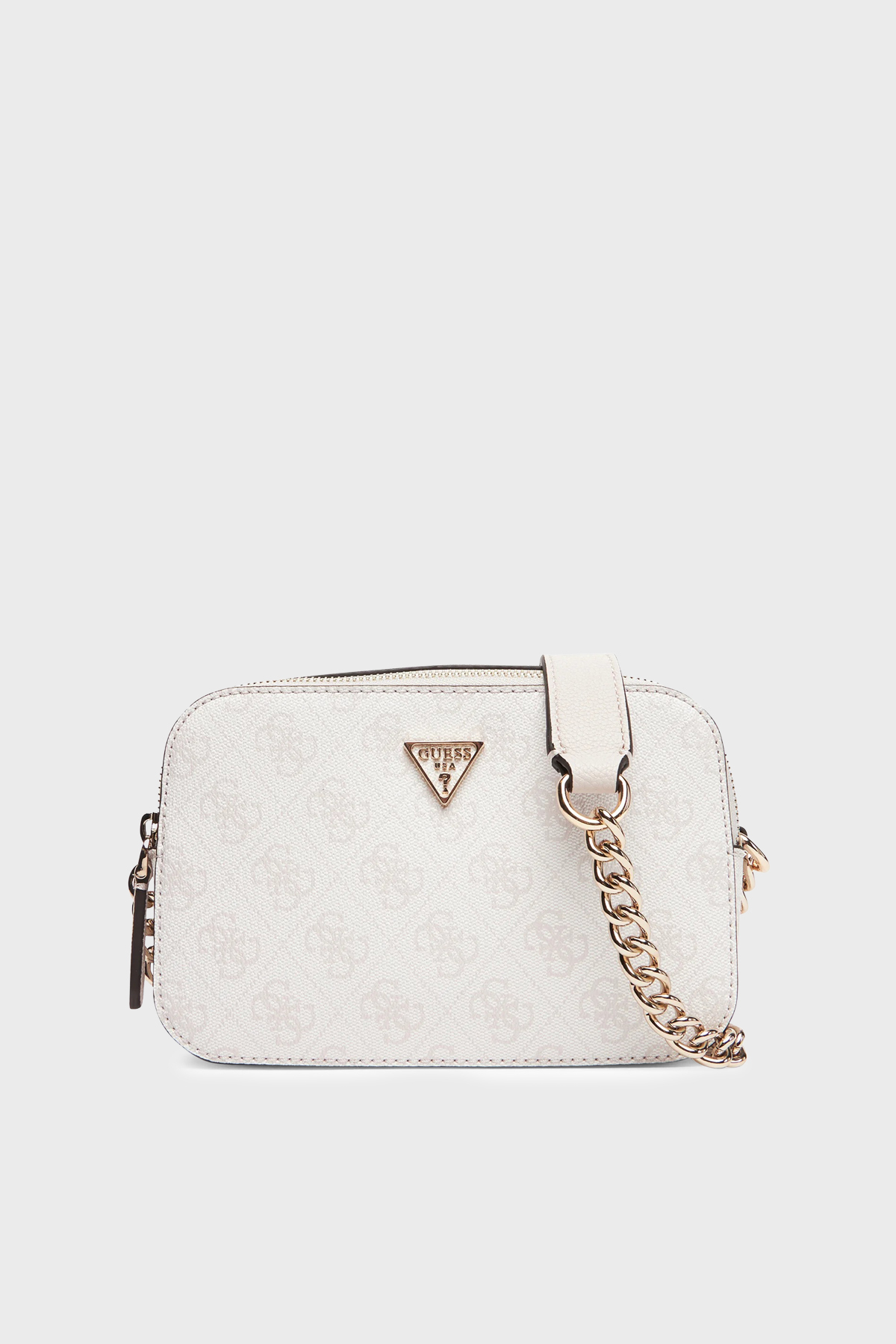 Guess 4G Logo Baskılı Zincir Askılı  HWBG9672140 Kadın Çanta HWBG96 72140 BNN MAVİ