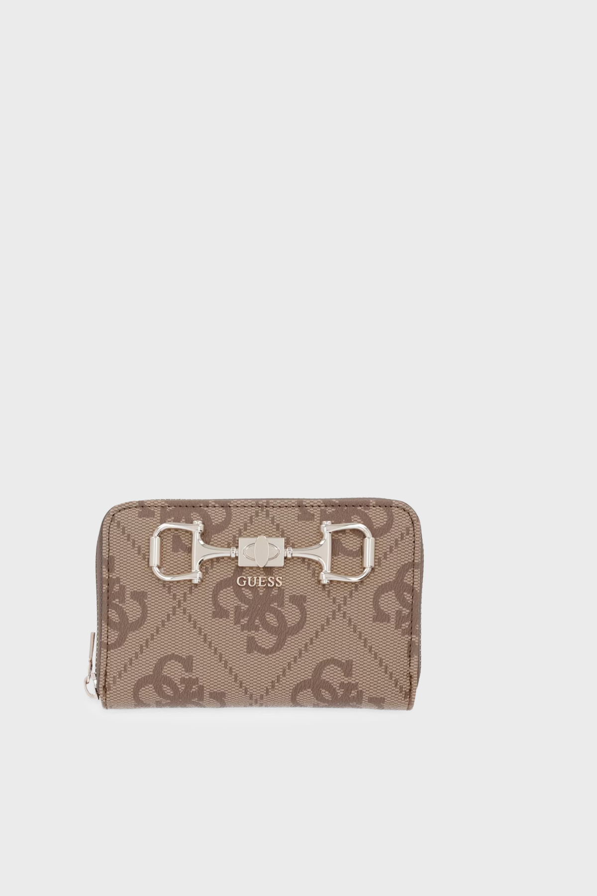 Guess 4G Logolu Fermuarlı  SWOS9924140 Kadın Cüzdan SWOS99 24140 LTL KAHVERENGİ